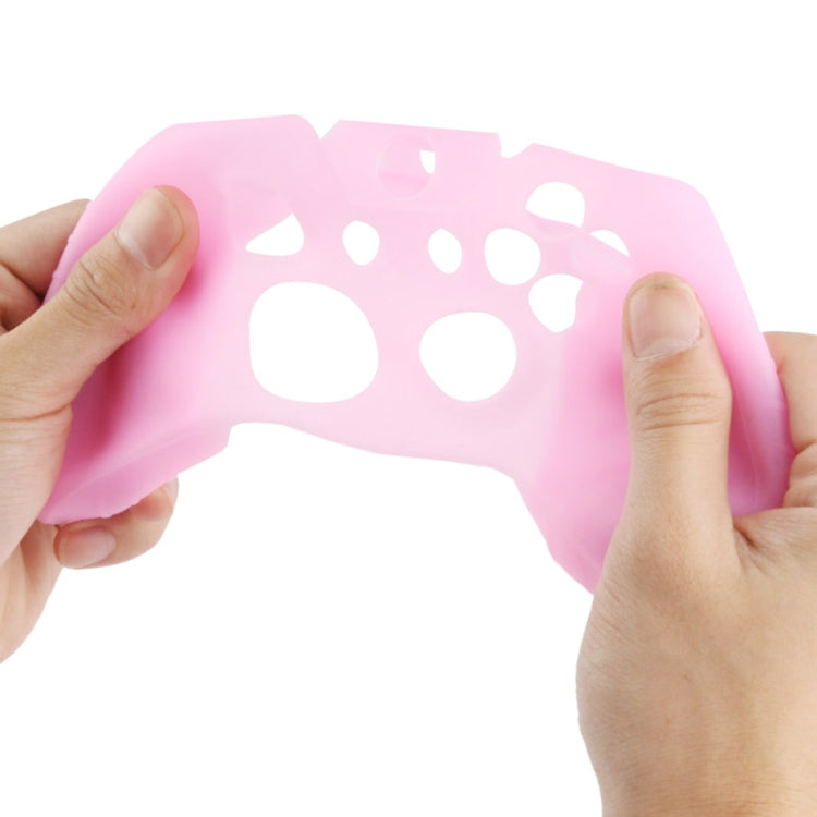 Flexible Silicone Protective Case for Xbox One(Pink) - Cases by PMC TechLife | Online Shopping South Africa | PMC TechLife