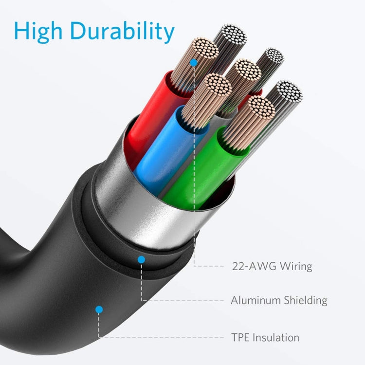 ANKER PowerLine II USB-C / Type-C to 8 Pin MFI Certificated Data Cable, Length: 0.9m(Black) - MFI Cable by ANKER | Online Shopping South Africa | PMC Jewellery