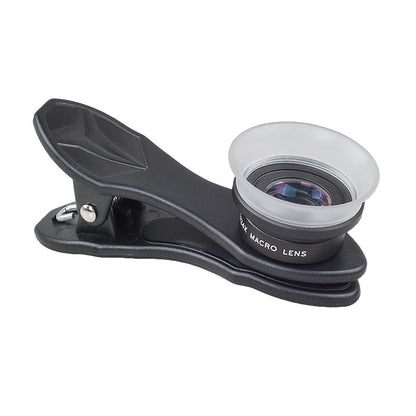 APEXEL APL-24X-H 2 in 1 Universal External 12X & 24X Macro Mobile Phone Lens with Lens Hood - Combination Lens by APEXEL | Online Shopping South Africa | PMC Jewellery