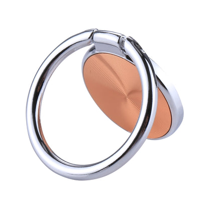 Universal CD Pattern Metal Mobile Phone Ring Holder(Rose Gold) - Ring Holder by PMC Jewellery | Online Shopping South Africa | PMC Jewellery