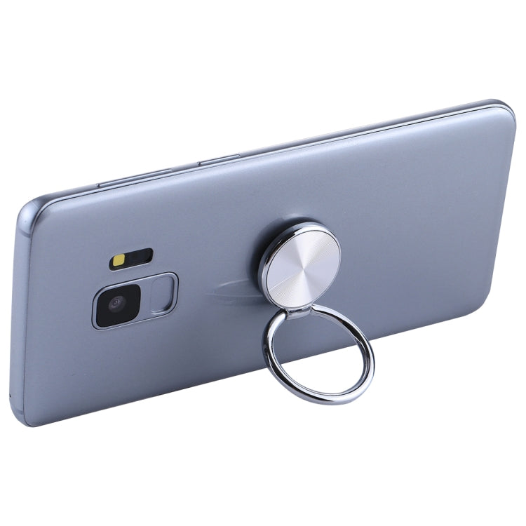 Universal CD Pattern Metal Mobile Phone Ring Holder(Silver) - Ring Holder by PMC TechLife | Online Shopping South Africa | PMC TechLife