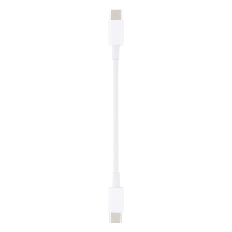 USB-C / Type-C to USB-C / Type-C PD Fast Charging & Sync Data Cable, Cable Length: 14cm(White) - USB-C & Type-C Cable by PMC TechLife | Online Shopping South Africa | PMC TechLife