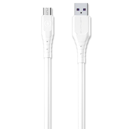 WK WDC-152 6A Micro USB Fast Charging Data Cable, Length: 3m (White) - Micro USB Cable by WK | Online Shopping South Africa | PMC Jewellery | Buy Now Pay Later Mobicred