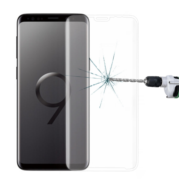 For Galaxy S9+ 9H Surface Hardness 3D Curved Edge Anti-scratch Full Screen HD Tempered Glass Screen Protector (Transparent) - free shipping - PMC TechLife - Order now!