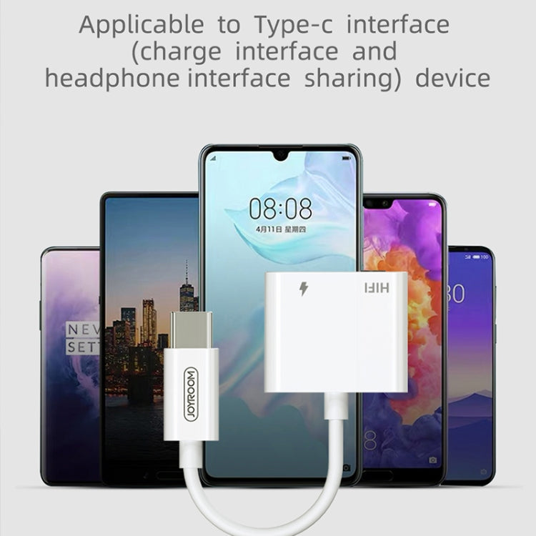 JOYROOM SH-C1 Type-C / USB-C to 3.5mm Digital Audio Converter Adapter (White) - free shipping - PMC TechLife - Order now!