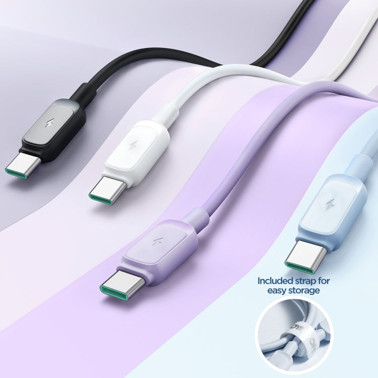 JOYROOM S-AC027A14 Multi-Color Series 3A USB to USB-C / Type-C Fast Charging Data Cable, Length:1.2m(Blue) - USB-C & Type-C Cable by JOYROOM | Online Shopping South Africa | PMC Jewellery