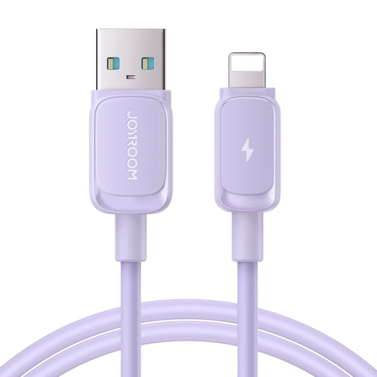 JOYROOM S-AL012A14 Multi-Color Series 2.4A USB to 8 Pin Fast Charging Data Cable, Length:1.2m(Purple) - Normal Style Cable by JOYROOM | Online Shopping South Africa | PMC Jewellery