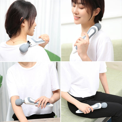 Portable Mini Multifunctional Physiotherapy Electric Hand-held Massage Stick(White) - Massage & Relaxation by PMC Jewellery | Online Shopping South Africa | PMC Jewellery