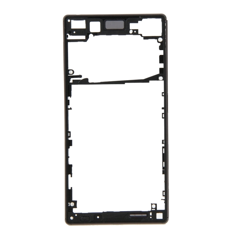 Front Bezel  for Sony Xperia Z5 (Single SIM Card Version) (Black) - free shipping - PMC TechLife - Order now!