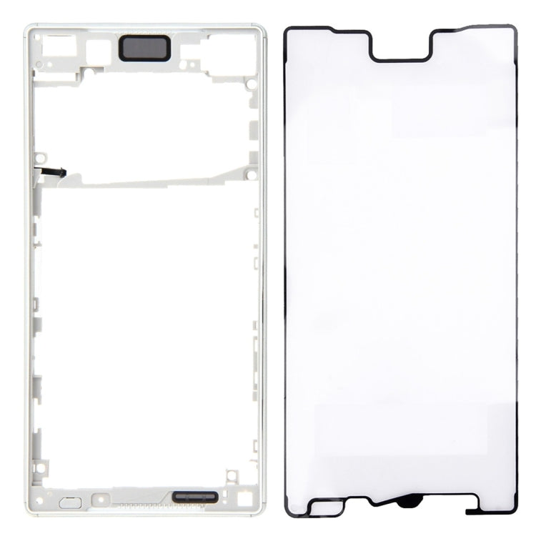 Front Bezel  for Sony Xperia Z5 (Single SIM Card Version) (Silver) - free shipping - PMC TechLife - Order now!