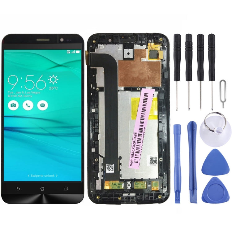 OEM LCD Screen for Asus Zenfone GO ZB552KL X007D Digitizer Full Assembly with Frame（Black) - LCD Screen by PMC Jewellery | Online Shopping South Africa | PMC Jewellery