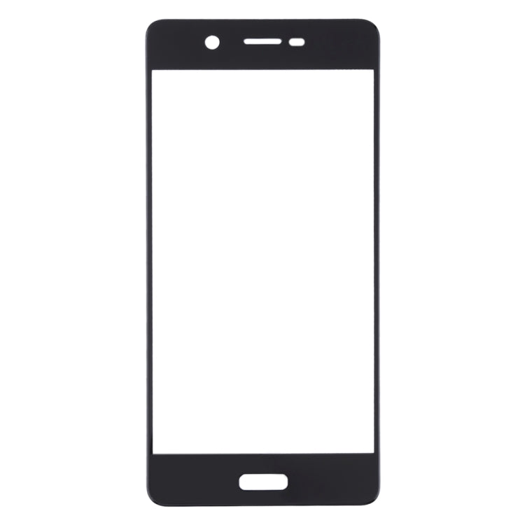 Front Screen Outer Glass Lens for Nokia 5 TA-1024 TA-1027 TA-1044 TA-1053(Black) - Outer Glass Lens by PMC Jewellery | Online Shopping South Africa | PMC Jewellery