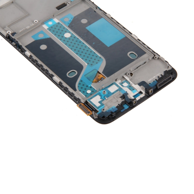 For OnePlus 5  Digitizer Full Assembly with Frame OEM LCD Screen (Black) - free shipping - PMC TechLife - Order now!