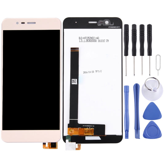 OEM LCD Screen for Asus ZenFone 3 Max / ZC520TL / X008D (038 Version) with Digitizer Full Assembly (Gold) - LCD Screen by PMC Jewellery | Online Shopping South Africa | PMC Jewellery