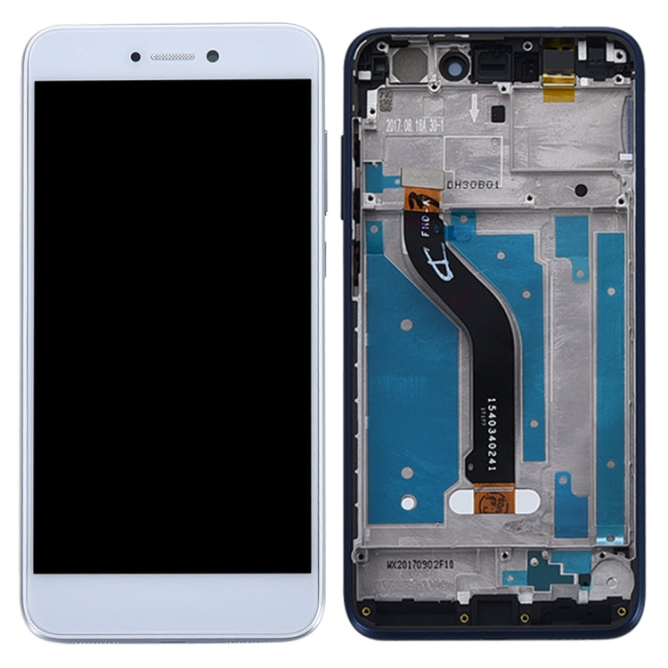 OEM LCD Screen for Huawei P8 Lite (2017) Digitizer Full Assembly with Frame (White) - LCD Screen by PMC Jewellery | Online Shopping South Africa | PMC Jewellery