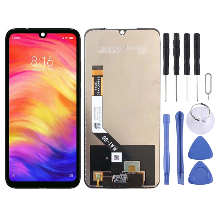 TFT LCD Screen for Xiaomi Redmi Note 7 / Note 7 Pro with Digitizer Full Assembly(Black) - free shipping - PMC TechLife - Order now!