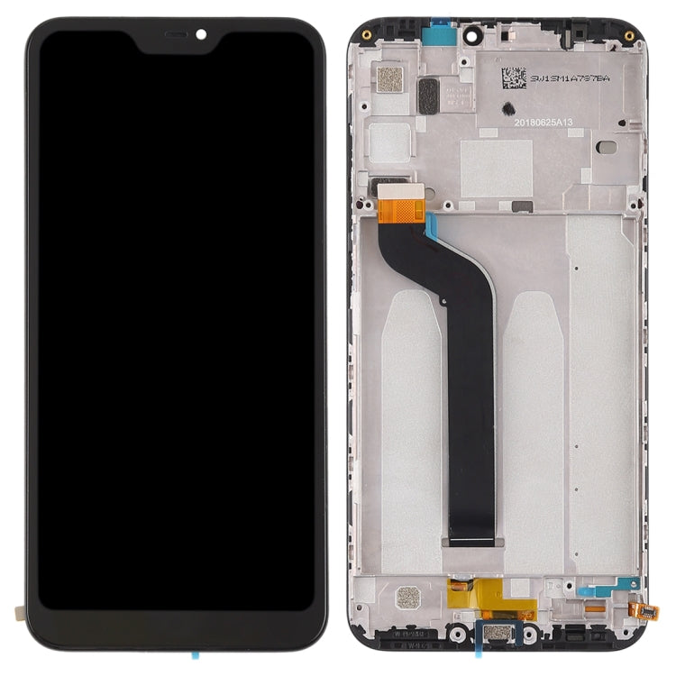 TFT LCD Screen for Xiaomi Redmi 6 Pro / A2 Lite Digitizer Full Assembly with Frame(Black) - LCD Screen by PMC Jewellery | Online Shopping South Africa | PMC Jewellery