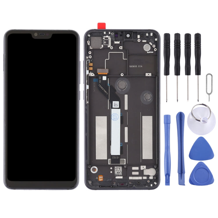 TFT LCD Screen for Xiaomi Mi 8 Lite Digitizer Full Assembly with Frame(Black) - LCD Screen by PMC Jewellery | Online Shopping South Africa | PMC Jewellery