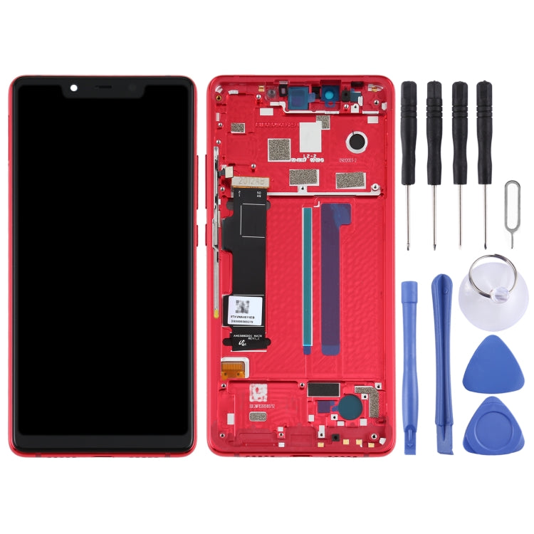 Original LCD Screen for Xiaomi Mi 8 SE with Digitizer Full Assembly(Red) - LCD Screen by PMC Jewellery | Online Shopping South Africa | PMC Jewellery