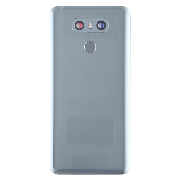 Battery Back Cover with Camera Lens & Fingerprint Sensor for LG G6 / H870 / H870DS / H872 / LS993 / VS998 / US997(Grey) - For LG by PMC Jewellery | Online Shopping South Africa | PMC Jewellery