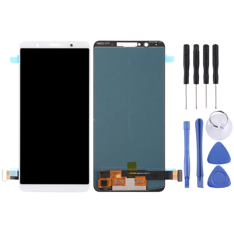 TFT LCD Screen for Vivo X20 with Digitizer Full Assembly(White) - LCD Screen by PMC Jewellery | Online Shopping South Africa | PMC Jewellery
