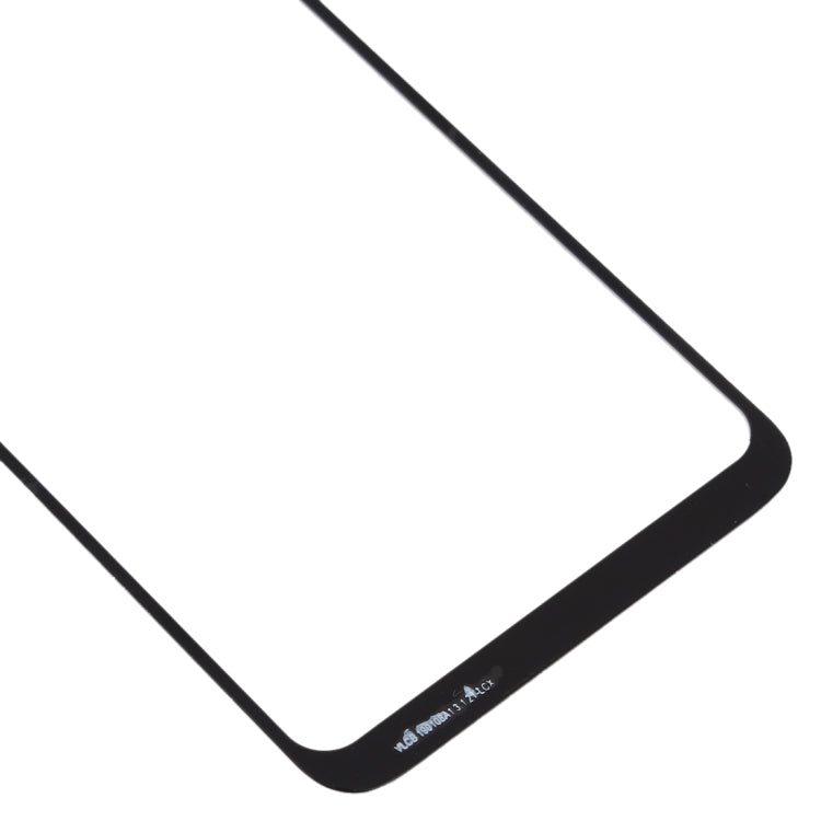 Front Screen Outer Glass Lens for Xiaomi Mi CC9e / Mi A3(Black) - LCD Related Parts by PMC Jewellery | Online Shopping South Africa | PMC Jewellery