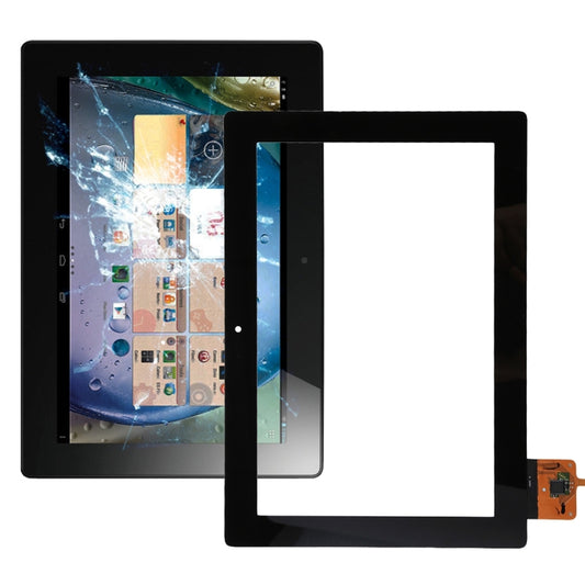 For Lenovo S6000 mcF-101-0887-v2 Touch Panel(Black) - Touch Panel by PMC Jewellery | Online Shopping South Africa | PMC Jewellery