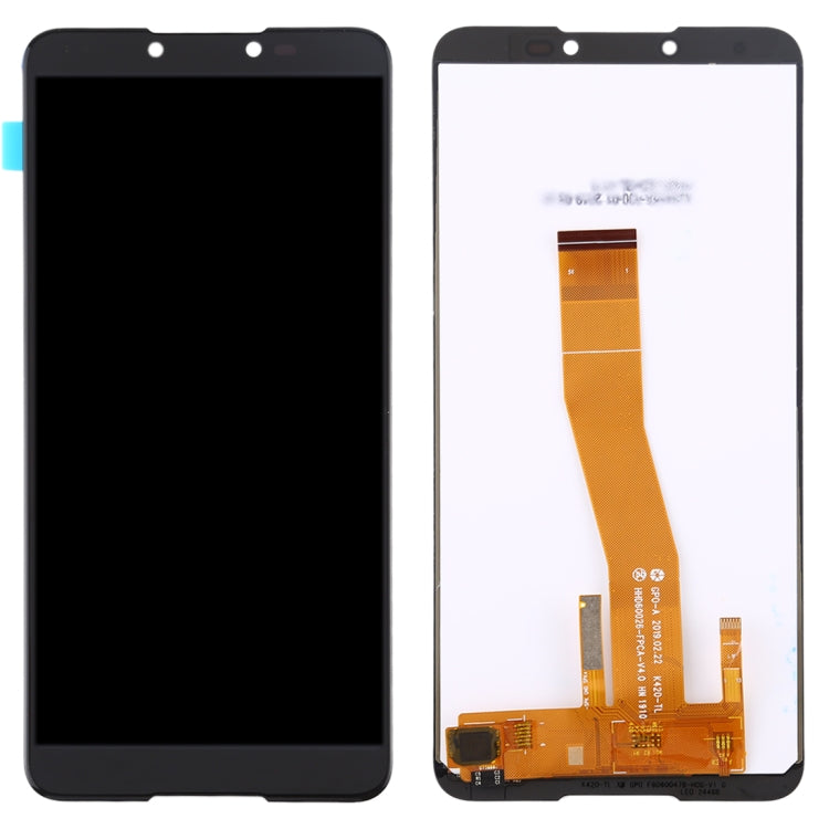 TFT LCD Screen for Wiko Y70 with Digitizer Full Assembly (Black) - For Wiko by PMC Jewellery | Online Shopping South Africa | PMC Jewellery