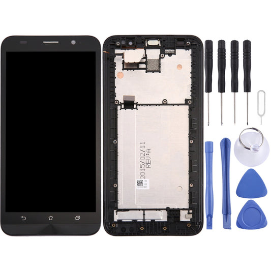 OEM LCD Screen for Asus ZenFone 2 / ZE550ML  Digitizer Full Assembly with Frame（Black) - LCD Screen by PMC Jewellery | Online Shopping South Africa | PMC Jewellery