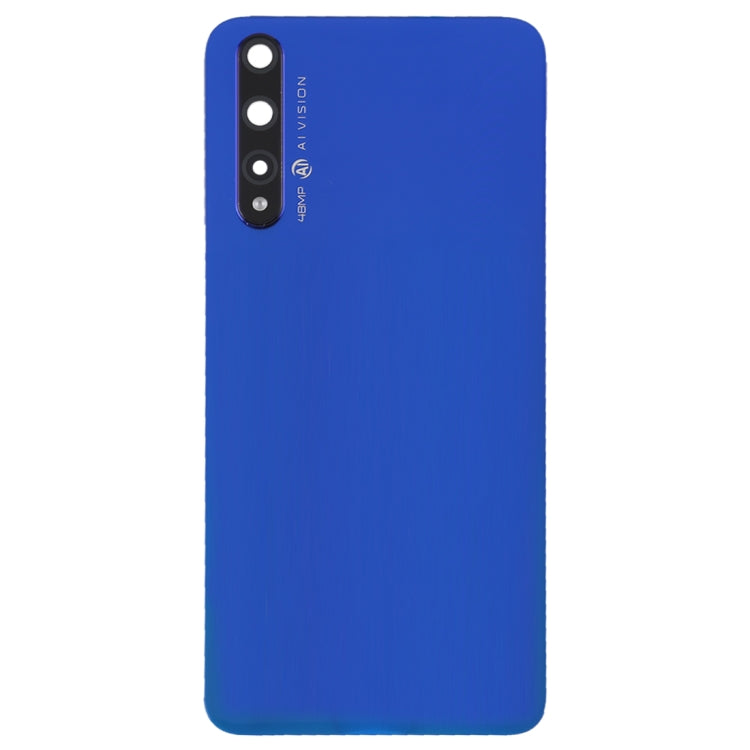 Battery Back Cover with Camera Lens for Huawei Honor 20S(Blue) - Back Cover by PMC Jewellery | Online Shopping South Africa | PMC Jewellery