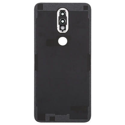 Battery Back Cover for Nokia 7.1(Silver) - Back Cover by PMC Jewellery | Online Shopping South Africa | PMC Jewellery