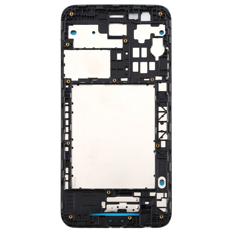 Front Housing LCD Frame Bezel Plate for LG K30 / K10 (2018) / X410 LMX410 LMX410TK (Black) - For LG by PMC Jewellery | Online Shopping South Africa | PMC Jewellery