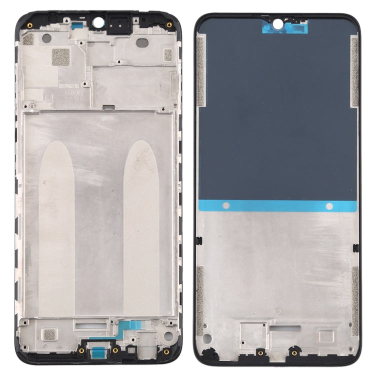 Front Housing LCD Frame Bezel Plate for Xiaomi Redmi 8A / Redmi 8 / Redmi 8A Dual / Redmi 8A Pro(Black) - Frame Bezel Plate by PMC TechLife | Online Shopping South Africa | PMC TechLife