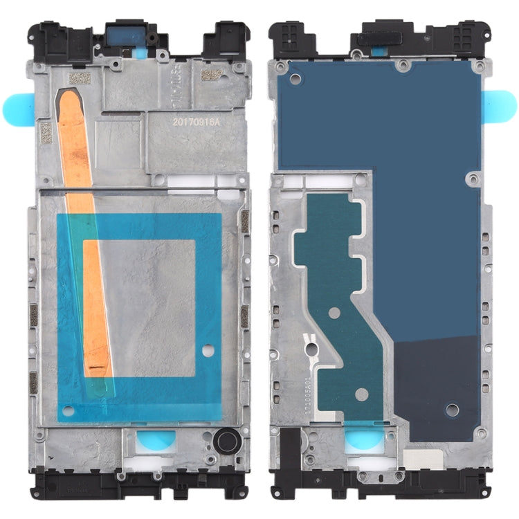 Front Housing LCD Frame Bezel Plate for Nokia 8 / N8 TA-1012 TA-1004 TA-1052(Black) - Full Housing Cover by PMC TechLife | Online Shopping South Africa | PMC TechLife