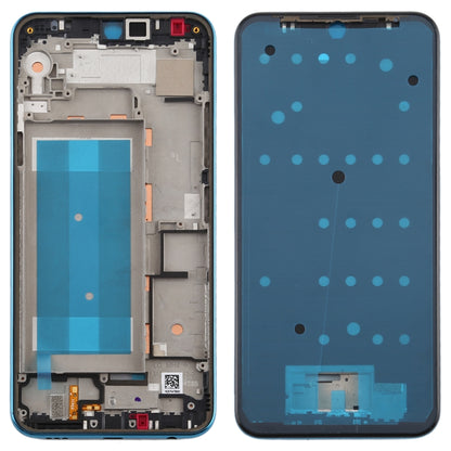 Front Housing LCD Frame Bezel Plate for LG K50 / K12 MAX / LMX520BMW / LMX520EMW(Single SIM Version)(Blue) - For LG by PMC Jewellery | Online Shopping South Africa | PMC Jewellery