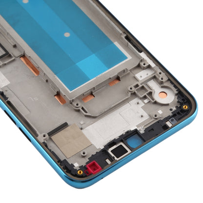 Front Housing LCD Frame Bezel Plate for LG K50 / K12 MAX / LMX520BMW / LMX520EMW(Single SIM Version)(Blue) - For LG by PMC Jewellery | Online Shopping South Africa | PMC Jewellery