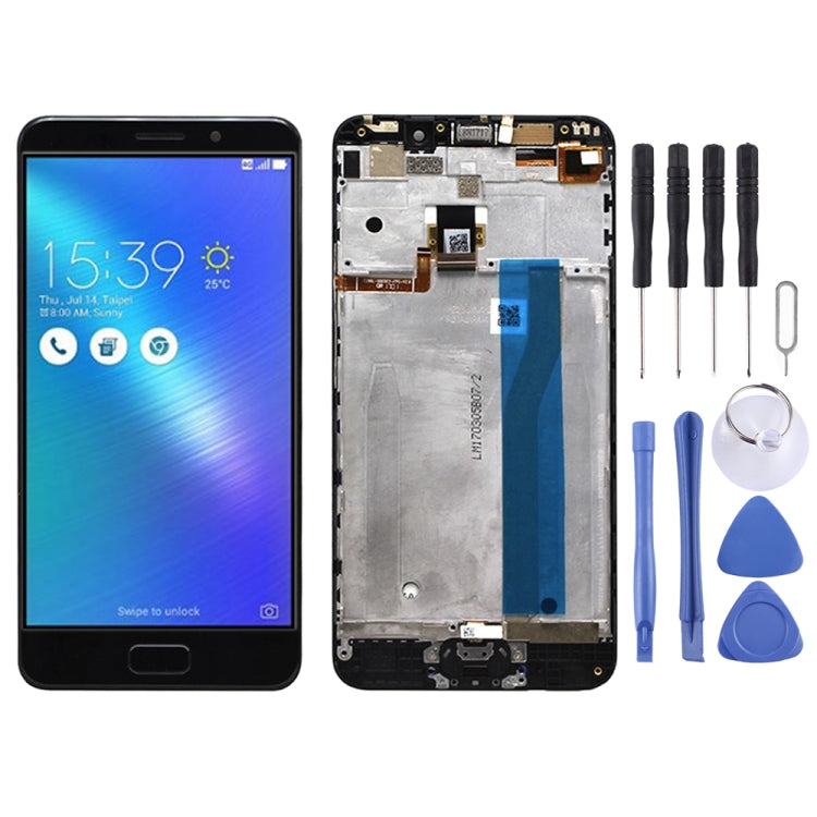 OEM LCD Screen for ASUS Zenfone 3S Max ZC521TL X00GD Digitizer Full Assembly with Frame（Black) - LCD Screen by PMC Jewellery | Online Shopping South Africa | PMC Jewellery