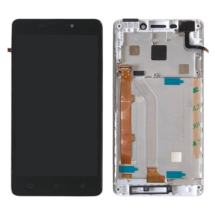 OEM LCD Screen for Lenovo Vibe P1m P1ma40 P1mc50 Digitizer Full Assembly with Frame (White) - LCD Screen by PMC Jewellery | Online Shopping South Africa | PMC Jewellery