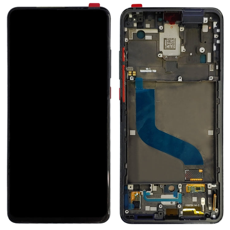 OLED LCD Screen for Xiaomi Redmi K20 / Redmi K20 Pro / 9T Pro Digitizer Full Assembly with Frame(Black) - free shipping - PMC TechLife - Order now!