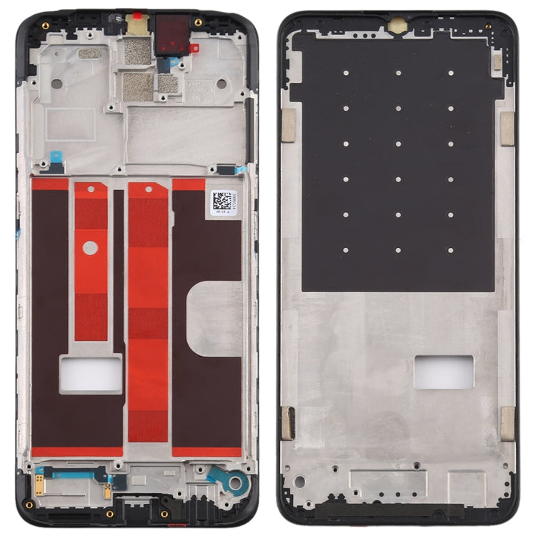 For OPPO A11 Front Housing LCD Frame Bezel Plate (Black) - Frame Bezel Plate by PMC TechLife | Online Shopping South Africa | PMC TechLife