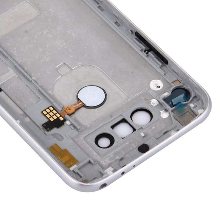 Metal Back Cover with Back Camera Lens & Fingerprint Button for LG G5(Silver) - For LG by PMC TechLife | Online Shopping South Africa | PMC TechLife