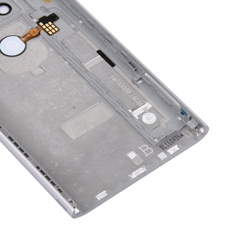Metal Back Cover with Back Camera Lens & Fingerprint Button for LG G5(Silver) - For LG by PMC TechLife | Online Shopping South Africa | PMC TechLife