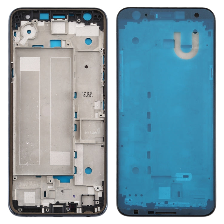 Front Housing LCD Frame Bezel Plate for LG K40 / K12+ K12 Plus / X4 2019 X420EM X420BMW X420EMW X420HM X420 X420N&#160;(Double SIM Version) (Blue) - For LG by PMC Jewellery | Online Shopping South Africa | PMC Jewellery