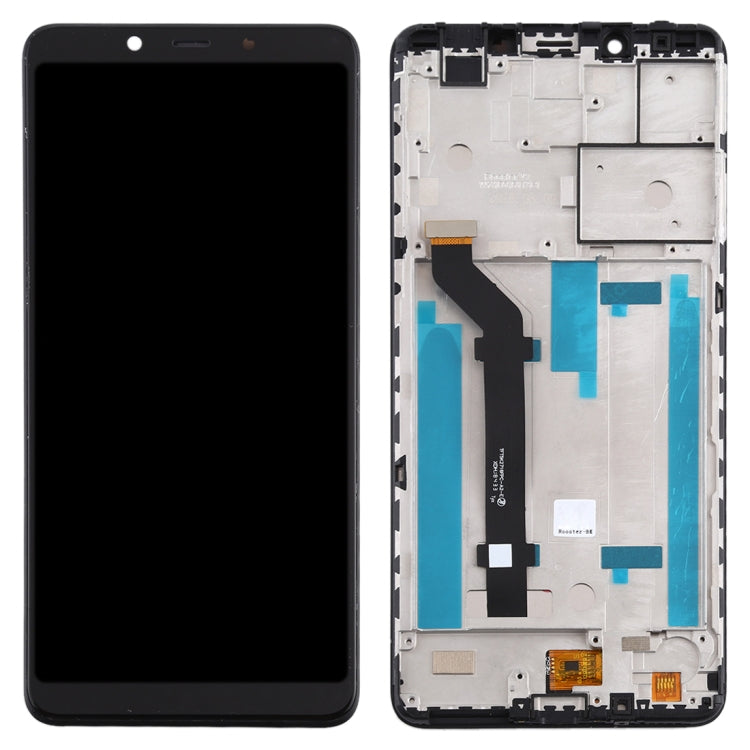 TFT LCD Screen for Nokia 3.1 Plus TA-1118 Digitizer Full Assembly with Frame (Black) - LCD Screen by PMC Jewellery | Online Shopping South Africa | PMC Jewellery