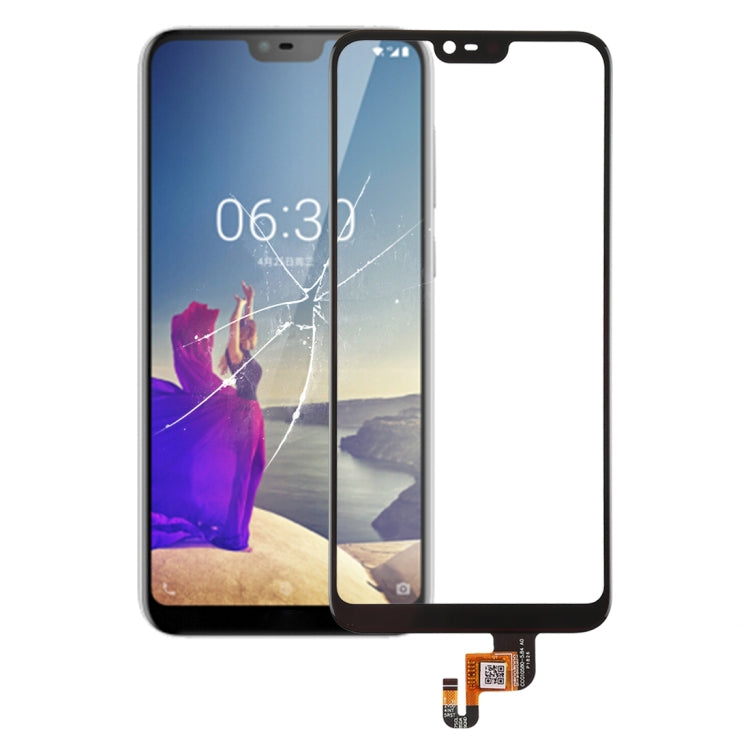 Touch Panel for Nokia X6 (2018)(Black) - Touch Panel by PMC Jewellery | Online Shopping South Africa | PMC Jewellery
