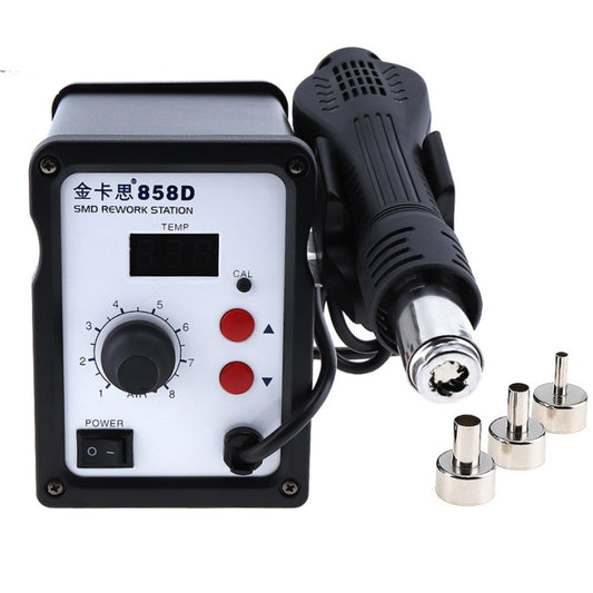 Kaisi K-858D SMD Hot-Air Soldering Station LED Digital Display Support Controllable Temperature for Desoldering + Air Nozzles, EU Plug - Electric Soldering Iron by Kaisi | Online Shopping South Africa | PMC Jewellery | Buy Now Pay Later Mobicred