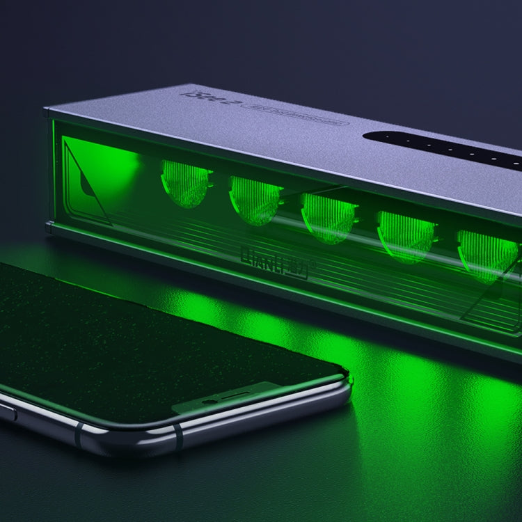 QIANLI iSee 2 LCD Screen Repair Dust Checking Fingerprint Scratch Detection Lamp Green Light Source Protect Eyes - free shipping - PMC TechLife - Order now!
