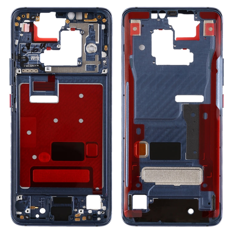Front Housing LCD Frame Bezel Plate with Side Keys for Huawei Mate 20 Pro(Blue) - free shipping - PMC TechLife - Order now!
