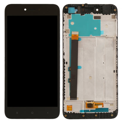 TFT LCD Screen for Xiaomi Redmi Note 5A Digitizer Full Assembly with Frame(Black) - LCD Screen by PMC Jewellery | Online Shopping South Africa | PMC Jewellery