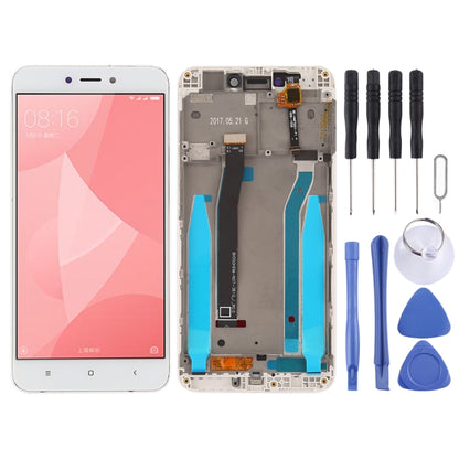 TFT LCD Screen for Xiaomi Redmi 4X Digitizer Full Assembly with Frame(White) - LCD Screen by PMC Jewellery | Online Shopping South Africa | PMC Jewellery